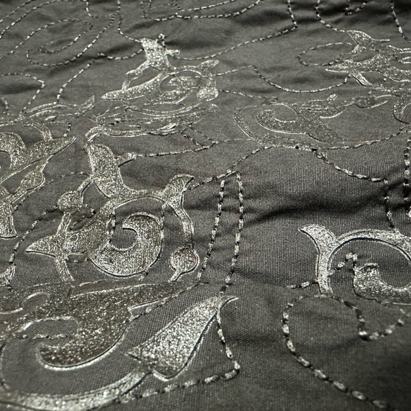 COOGI Mens Long Sleeve Black Dress Shirt - 5XL - Picture 3 of 8